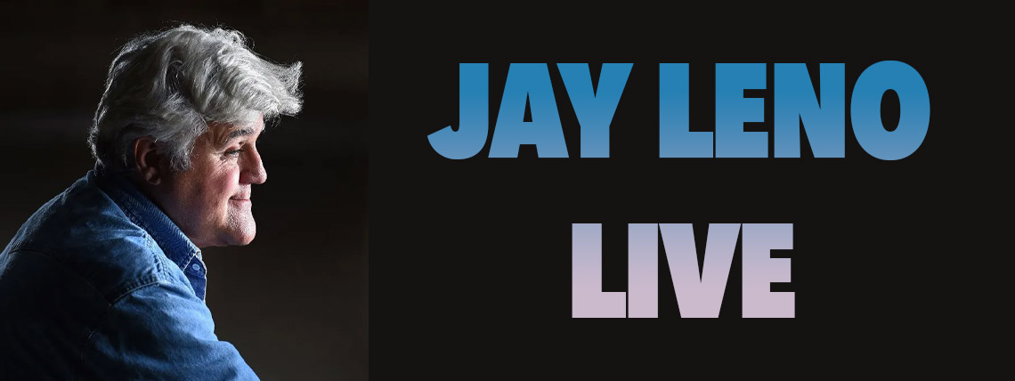 jay leno live banner